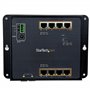 StarTech.com Switch Industriel POE+ Gigabit Ethernet 8 ports - 2 connexions MSA SFP - 30W - Switch Gbe Haute Puissance L