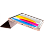 Etui Folio London en Fonction Stand vidéo Rose Sable pour iPad 10 10.9" DBramante1928