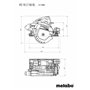 Scie circulaire portative sans fil - METABO - KS 18 LTX 66 BL - 18 V - lame de scie circulaire carbure