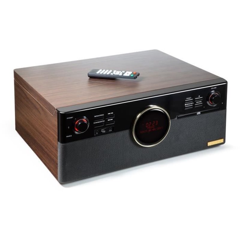 Image secondaire de Tourne-disque TECHNAXX DAB BLUETOOTH RECORD-PLAYER TX-137 - Phono, Cassette, CD, USB, AUXIN, FM/DAB+ Radio