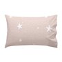 Jeu de draps HappyFriday Basic Kids Little star Rose Lit de bébé 2 Pièces