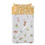 Jeu de draps HappyFriday Mr Fox World Trip Multicouleur Lit de bébé 2 Pièces