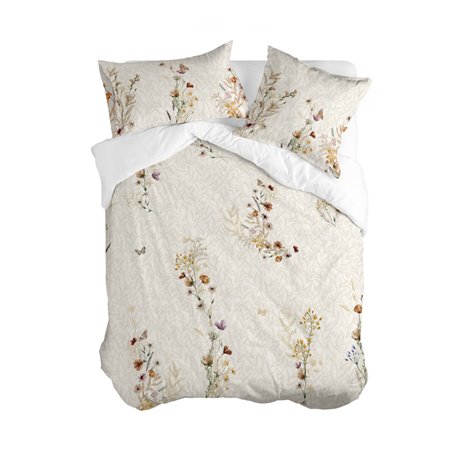 Housse de Couette HappyFriday Wild flowers Multicouleur 240 x 220 cm