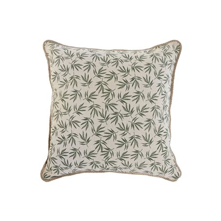 Coussin Home ESPRIT Vert Beige Boho 45 x 5 x 45 cm
