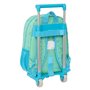 Cartable à roulettes Stitch Aloha Turquoise 26 x 34 x 11 cm