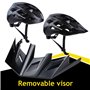 Casque de Cyclisme pour Adultes Dunlop M Noir Lumière LED