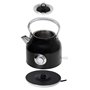 Bouilloire Adler AD 1346b Noir Argenté Acier inoxydable 1850-2200 W 1,7 L