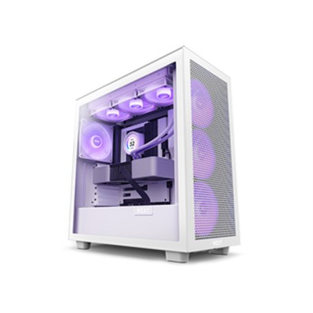NZXT H7 Flow RGB Midi Tower Blanc
