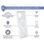 Coque Renforcée iPhone 16 Plus AIR Compatible MagSafe Transparente avec paillettes - Garantie à vie Force Case