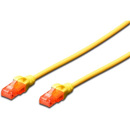 Ewent IM1023 câble de réseau Jaune 3 m Cat6 U/UTP (UTP)