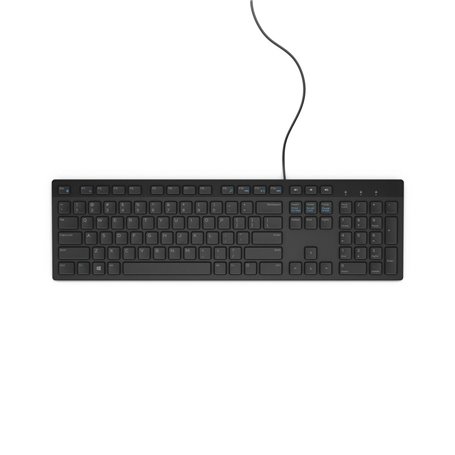 DELL KB216 clavier USB QWERTY US International Noir