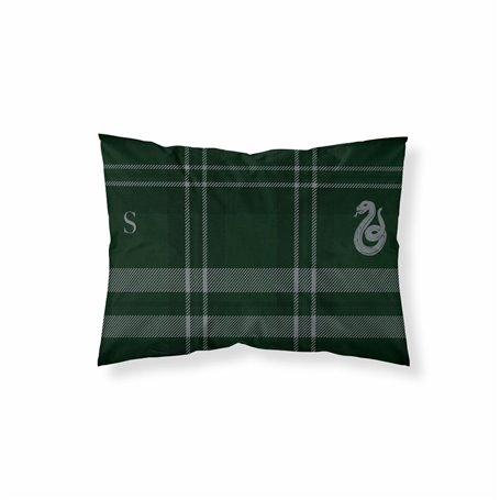 Taie d'oreiller Harry Potter Slytherin 80 x 80 cm