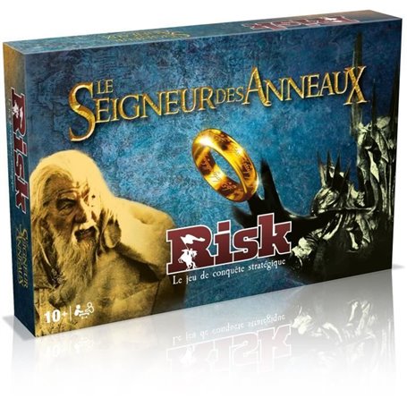Jeu de société - WINNING MOVES - Risk Le Seigneur des Anneaux - Conquete des territoires en Terre du Milieu