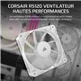 Ventilateur PWM 120mm - CORSAIR - RS120 - Blanc
