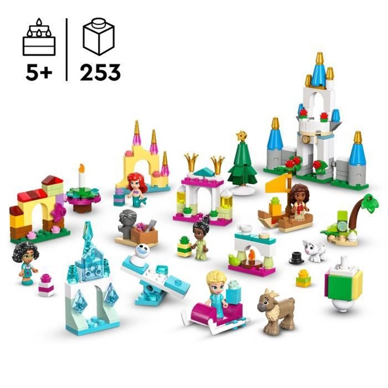 Image secondaire de LEGO | Disney Princess 43253 Calendrier de l'Avent 2024 - Cadeau Noël pour les Enfants