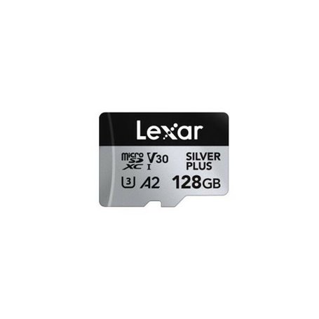 Carte Micro SD Lexar LEXAR HIGH-PERFORMANCE SILVER PLUS 128 GB