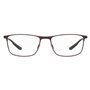 Monture de Lunettes Homme Under Armour UA-5015-G-09QF618 Marron ø 56 mm