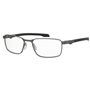 Monture de Lunettes Homme Under Armour UA-5063-G-5MOF517 Gris Ø 55 mm