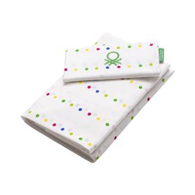 Jeu de draps Benetton Rainbow 3 Pièces