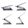 Support Pliable et Réglable pour Portable Media Tech MT2661 Silicone Aluminium Acier au carbone