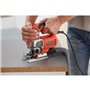 Scie sauteuse pendulaire filaire - BLACK & DECKER - BES610KA5-QS - 650 W + 5 Lames