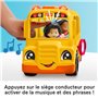 Fisher-Price Little People-Le Bus Scolaire-Véhicule musical a pousser HYT03
