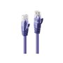 Lindy 48123 câble de réseau Violet 2 m Cat6 U/UTP (UTP)