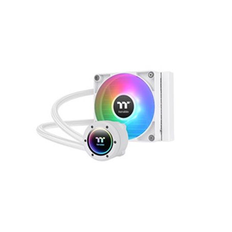 Thermaltake TH120 V2 ARGB Processeur Kit de refroidissement du liquide 12 cm Blanc 1 pièce(s)