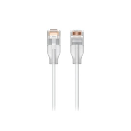 Ubiquiti UACC-Cable-Patch-EL-0.3M-W câble de réseau Translucide