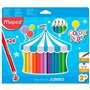 Crayons de couleur Maped Colour'Peps Jumbo Multicouleur 24 Pièces