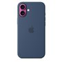 APPLE iPhone 16 Plus - Coque en silicone avec MagSafe - Denim