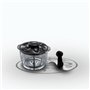 Mini Hachoir - RUSSELL HOBBS - Desire 24662-56 - 200 W - Bol en verre 1 L - Lames inox - Noir mat