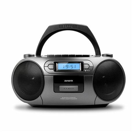 Radio-Cassette Aiwa Bluetooth Gris
