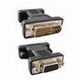 Nanocable 10.15.0704 changeur de genre de câble DVI 24+5 SVGA Noir