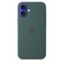 APPLE iPhone 16 Plus - Coque en silicone avec MagSafe - Lake Green