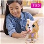 Jouet interactif - FURREAL FRIENDS - Mon Copain qui Fait Popo 23 cm - Animal interactif avec laisse, friandises et pelle