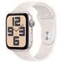 Apple Watch SE GPS - 44mm - Boîtier Starlight Aluminium - Bracelet Starlight Sport Band - S/M