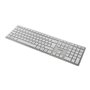 CHERRY DW 9100 SLIM clavier Souris incluse Universel RF sans fil + Bluetooth QWERTY Anglais américain Argent