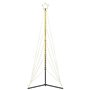 vidaXL Guirlande de sapin de Noël 525 LED blanc chaud 302 cm