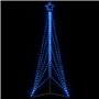 vidaXL Guirlande de sapin de Noël 525 LED bleu 302 cm