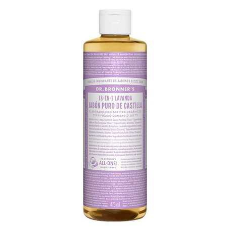 Savon liquide Dr Bronner's 475 ml Lavande