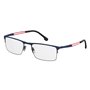 Monture de Lunettes Homme Carrera CARRERA-8832-PJPF520 Bleu Ø 55 mm