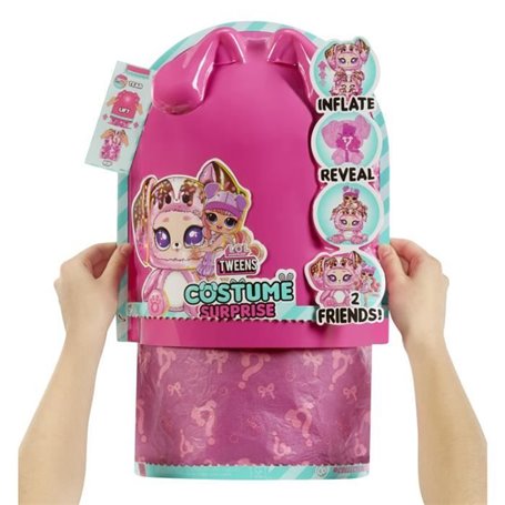L.O.L. Surprise - Poupée Tweens Costume - Ali Dance - Poupée de 17cm + animal gonflable - Surprise a découvrir - 4 modeles a col