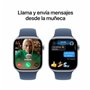 Montre intelligente Apple Series 10 Bleu Argenté 46 mm