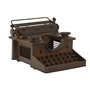 Figurine Décorative Home ESPRIT Bronze Vintage Machine à écrire 15 x 18 x 12 cm