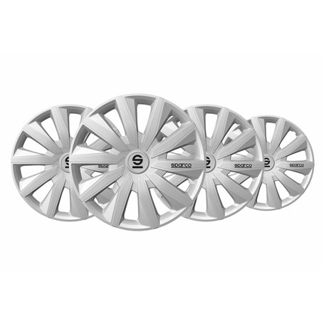 Enjoliveur Sparco Milano Argent 15" 4 Unités