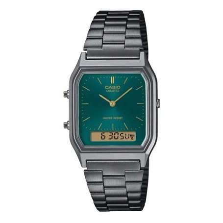 Montre Homme Casio AQ-230EGG-3AEF Vert Argenté