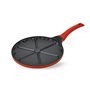 Poêle Feel Maestro MR-1222-A Noir Rouge Aluminium Ø 26 cm