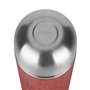 Tefal K30684 thermos 1 L Rouge, Acier inoxydable