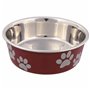 Mangeoire pour chiens Trixie Acier inoxydable Ø 14 cm 450 ml